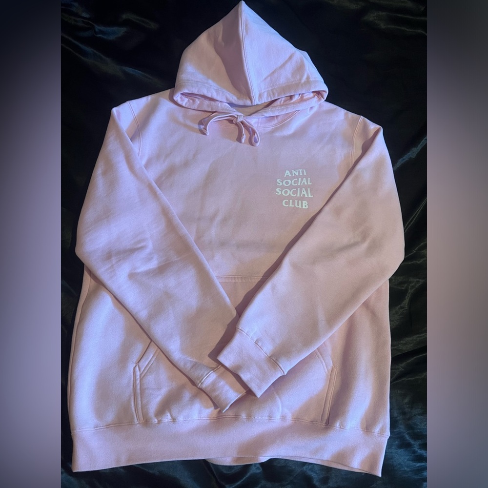 Anti Social Social Club Hoodie | Pink